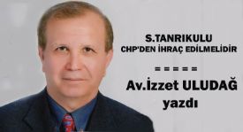 aV. Izzet ULUDAĞ yazdı