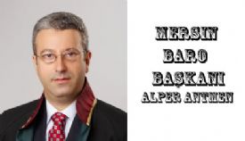 Mersin’in yeni Baro başkanı Antmen