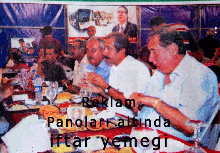 ��te siyasi rant ama�l� bir iftar �ad�r��