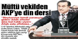 CHP Milletvekili eski m�ft� �hsan �zkes AKP�lilere din dersi 