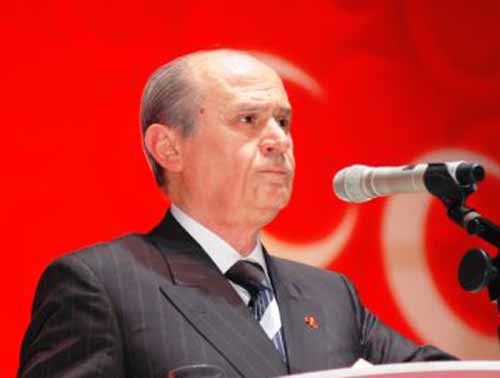 Devlet Bah�eli �ok sert konu�tu