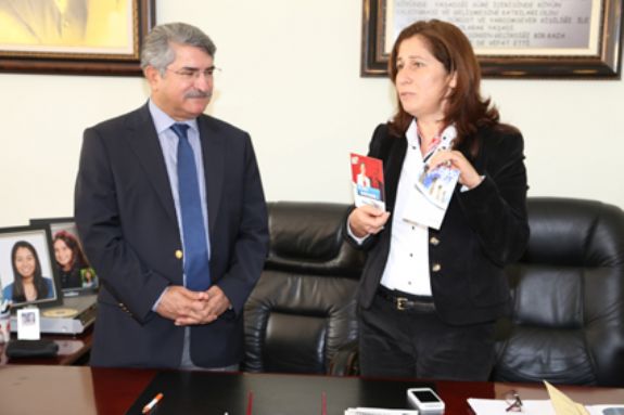 Sağlar’dan Korkmaz’a ziyaret