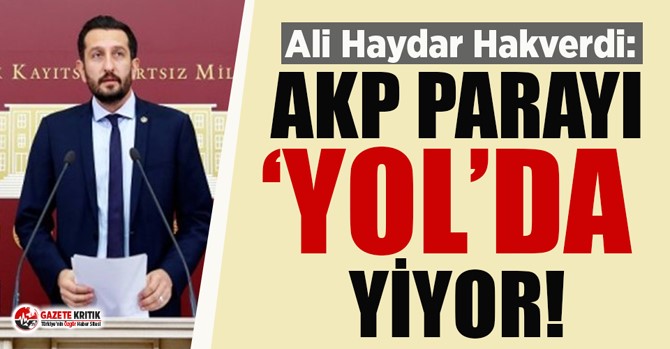 CHP’li Hakverdi: Akp paray� 