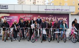 Ruhsat aldılar bisiklet sahibi oldular