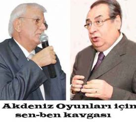 Akdeniz Oyunlar� �imdiden politik s�rt��meye neden oldu