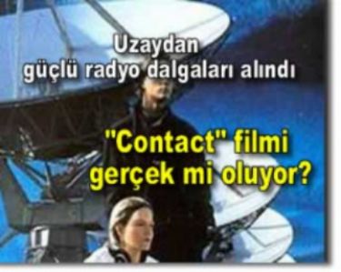 Uzaydan g��l� radyo dalgalar� al�nd�