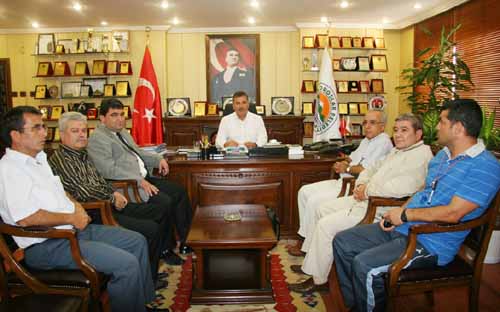 Ziraat Odas��ndan, Ba�kan Tuna�ya Ziyaret