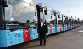 60 Otobüs teslim alındı 