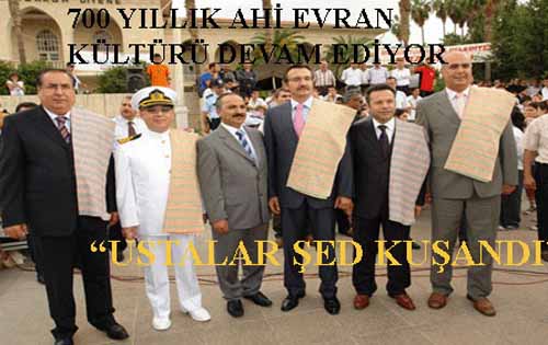 Mersin�de ahilik t�reni.