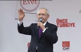 Kılıçdaroğlu Mersin’de coşkulu bir kalabalığa seslendi