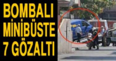 Bombal� minib�ste 7 ki�iye g�zalt�