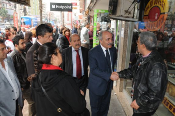 Başkan Genç esnaf gezilerini sürdürüyor