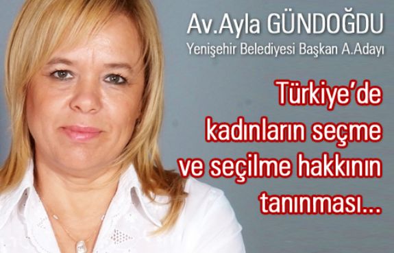 Av.Ayla GÜNDOĞDU yazdı...
