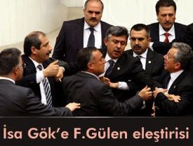 K�l��daro�lu’ndan  �sa G�k’e F.G�len ele�tirisi