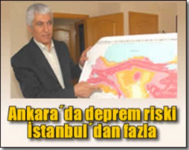 ��stanbul de�il Ankara en riskli deprem b�lgesi� 