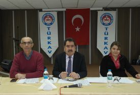Mustafa Tekerek yeniden TÜRKAV Mersin şube başkanı