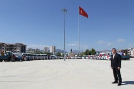 Toroslar Belediyesi’nin, Yeni Araçları Görücüye Çıktı