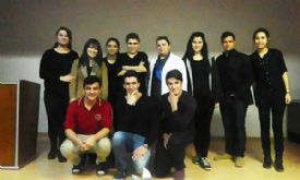 MTSO Kadri Şaman Lisesi öğrencileri 