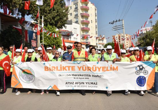  BA�KAN YILMAZ �EVRE TEM�ZL��� YAPTI, SA�LIK ���N Y�R�D�