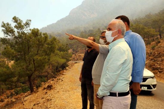 AKDEN�Z BELED�YE BA�KANI G�LTAK, S�L�FKE VE AYDINCIK�TA �NCELEMELERDE BULUNDU