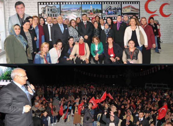 Anamur’dan Kocamaz ve Türe’ye büyük destek