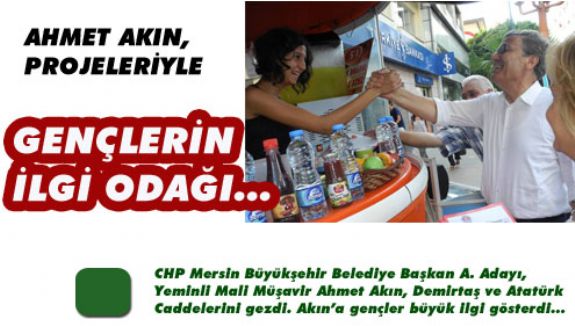 Ahmet Akın, Projeleriyle Gençlerin İlgi Odağı