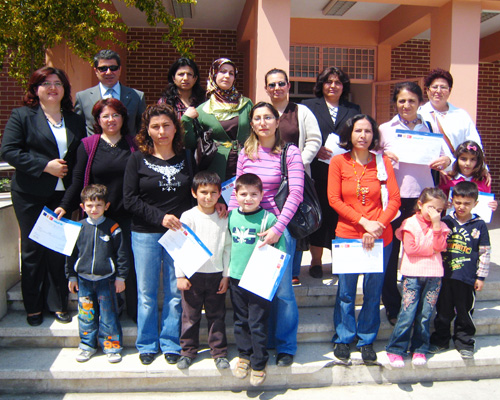 Necdet �lger �lk��retimde sertifika t�reni