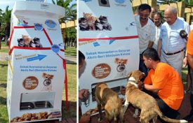 Mersin’de sokak hayvanları Kocamaz sayesinde aç kalmayacak