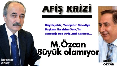 M.Özcan Büyük olmayı beceremiyor