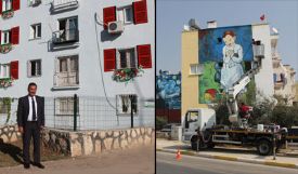 Toroslar’da duvarlar rengarenk