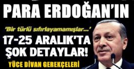 Erdoğan Yüce divan yolunda! 