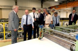 Mersin Valisi Çakacak’tan, Teknopanel’e ziyaret