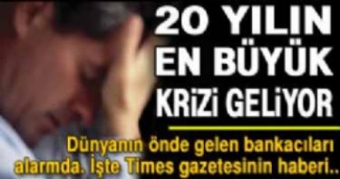 20 YILIN EN B�Y�K KR�Z� GEL�YOR