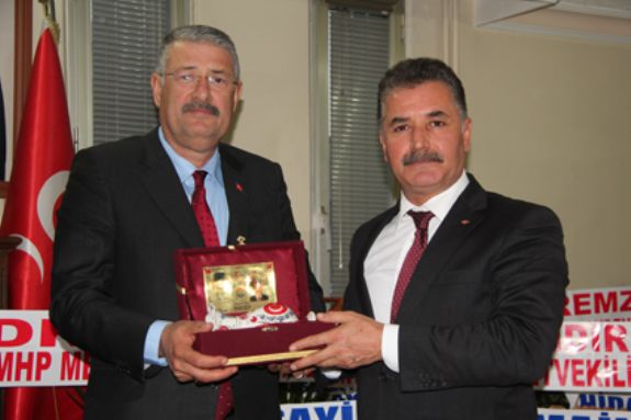 Başkan Tuna’dan, MHP İl Teşkilatı’na hayırlı olsun ziyareti