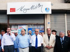 Ge�en hafta a��lan  Kaya Mutlu se�im b�rosuna b�y�k ilgi 