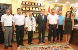  TBB’DEN EĞİTİM VE İSTİHDAM’ ÇALIŞMALARINA  İZLEME ZİYARETİ