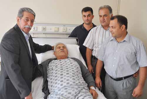 Adana ESOB Ba�kan� Bar���k�tan �smet Atl��ya Ge�mi� Olsun Ziyareti 