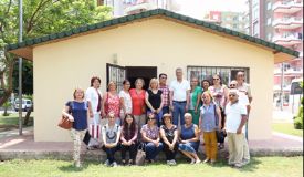 Gönüllüler yeni yerlerinde toplandı