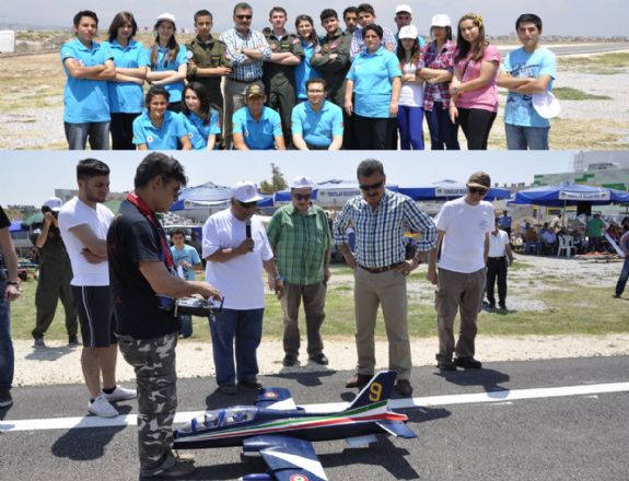 Model Uçaklar Toroslarda heyecan yarattı  