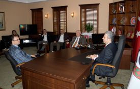 MTSO’dan Mersin Baro Başkanı Alpay Antmen’e Kutlama Ziyareti