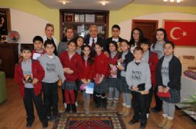 Öğrencilerden kocamaz’a ziyaret