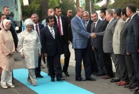 AKP’nin Cumhurbaşkanı adayı Edoğan Mersin Valiliğini ziyaret etti