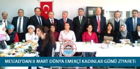 MES�AD'dan 8 Mart Ziyareti