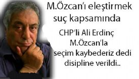 M.Özcan’ı eleştirmek suç kapsamında