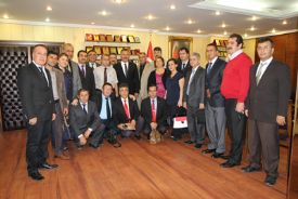 TÜRKAV’DAN BAŞKAN TUNA’YA ZİYARET