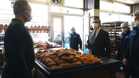  AKDEN�Z ZABITASI�NDAN  FIRIN VE PAT�SER�LERE RAMAZAN DENET�M�