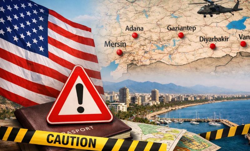 ABD’den 22 İl İçin Güvenlik Uyarısı: Mersin’de Listede