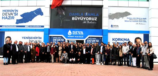 DEVA Mersin Te�kilatlar� Kayna�ma Etkinli�inde Bulu�tu