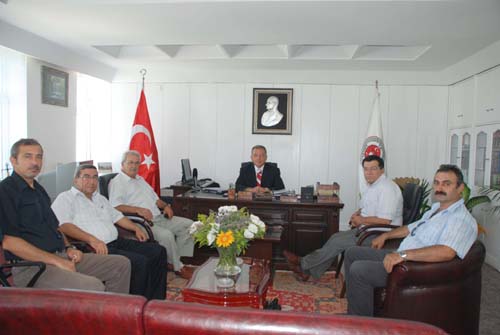 Mersin Gazeteciler Cemiyetinden Ba�savc�ya Ziyaret