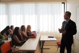 BAŞKAN ANTMEN TOROS ÜNİVERSİTESİ’NDE İLK DERSİNİ VERDİ